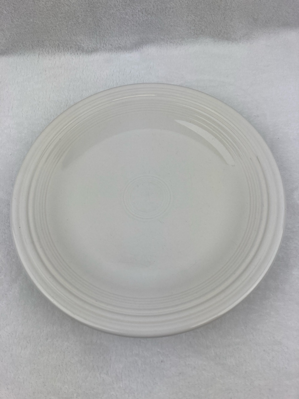Homer Laughlin Fiesta Replacement White Dinner Plate 10.5”